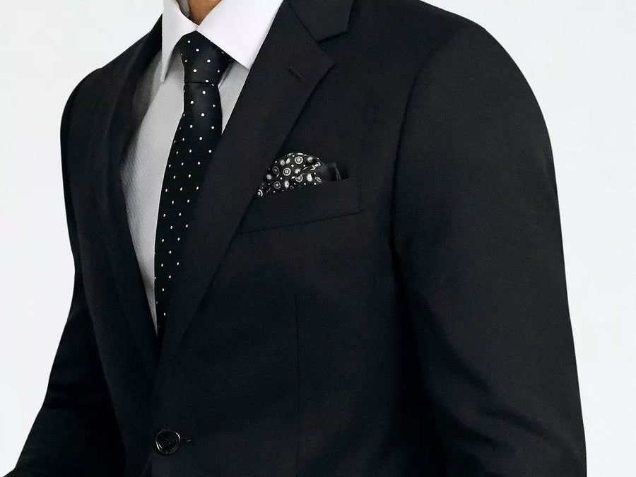 Hereford Cavalry Twill Black Suit