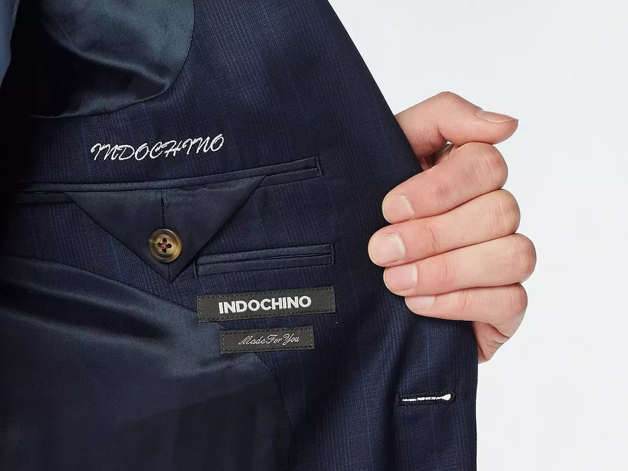 Hemsworth Prince Of Wales Midnight Blue Suit