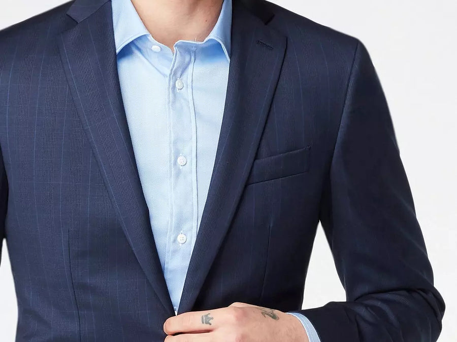 Hemsworth Prince Of Wales Midnight Blue Suit