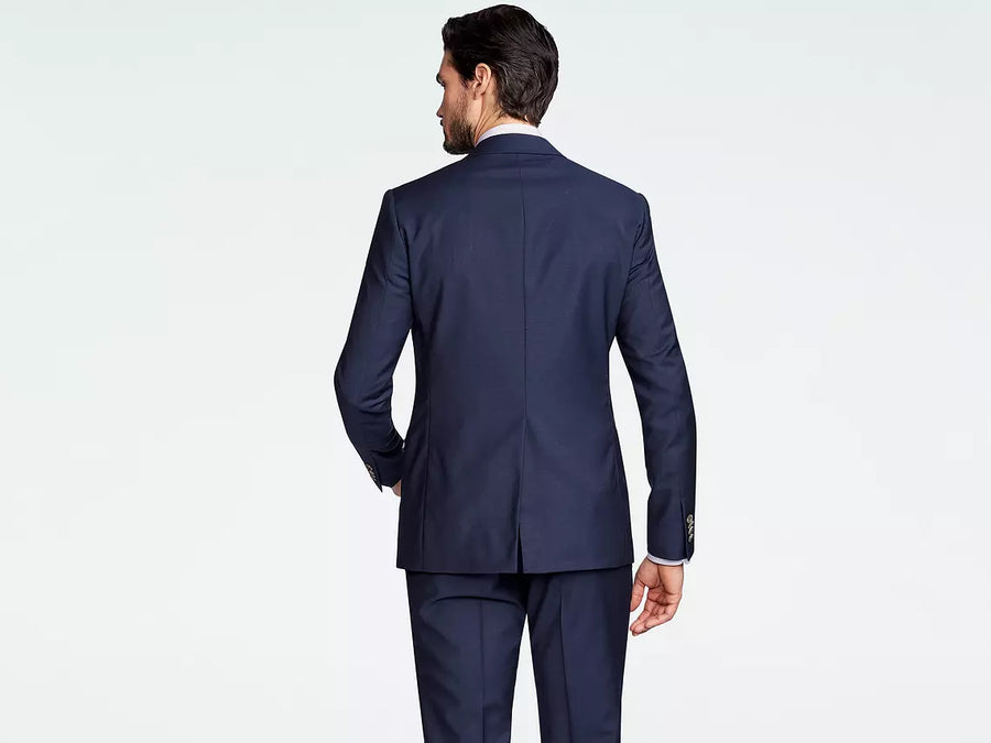 Hamilton Sharkskin Navy Suit