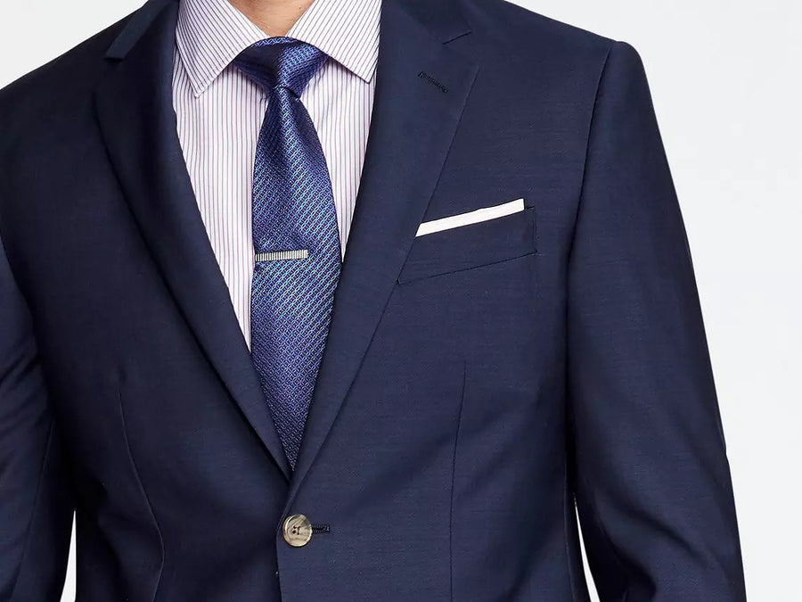 Hamilton Sharkskin Navy Suit