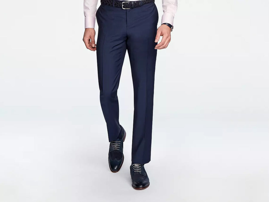 Hamilton Sharkskin Blue Suit