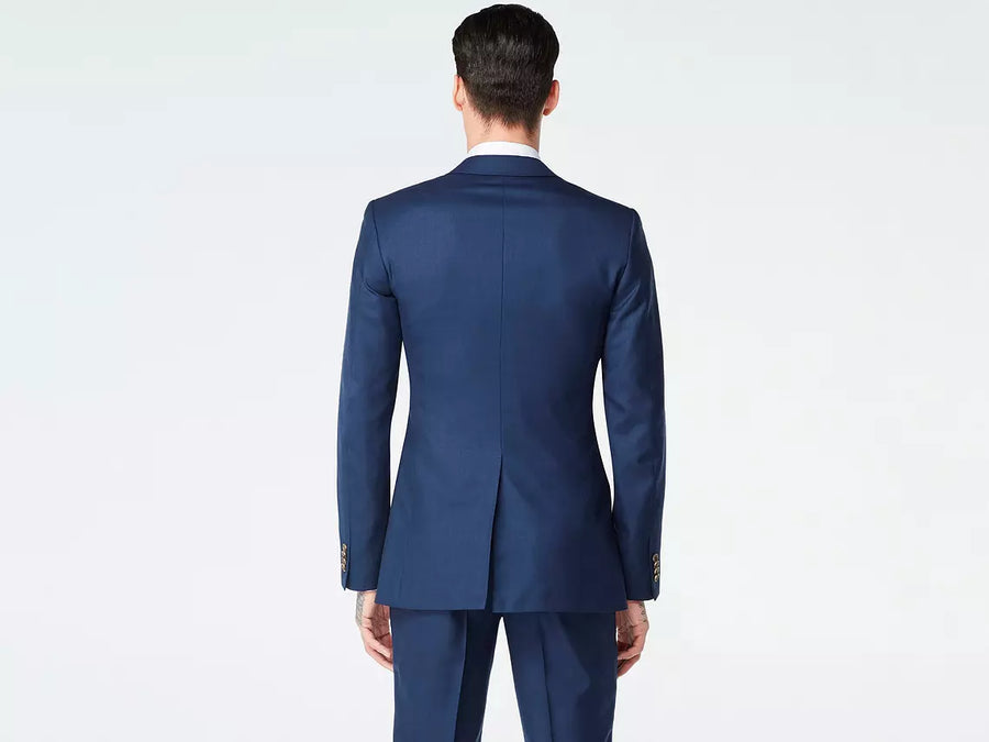 Hayle Sharkskin Dark Navy Suit