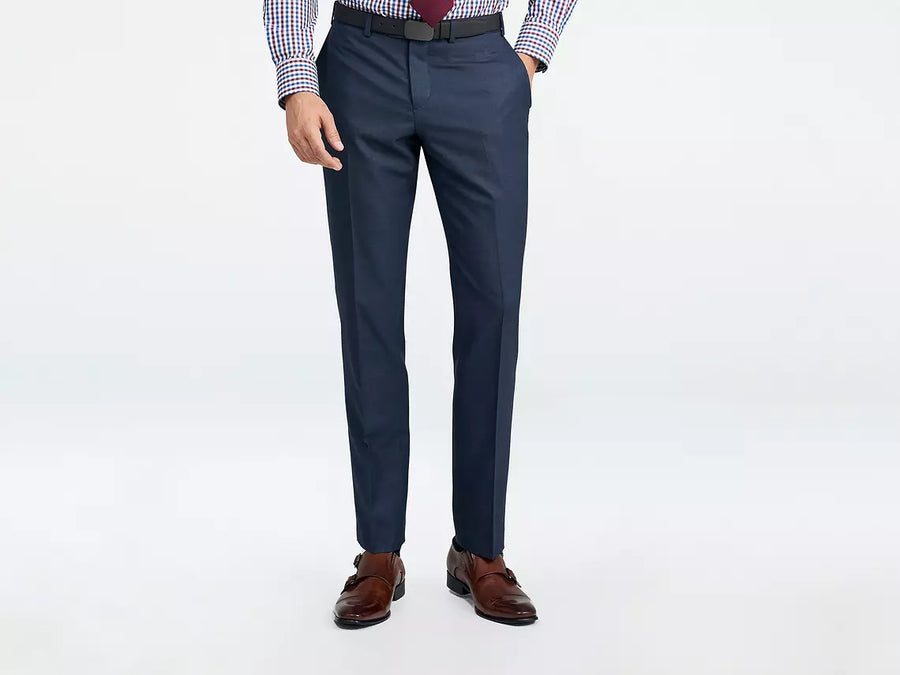 Hayle Sharkskin Slate Blue Suit