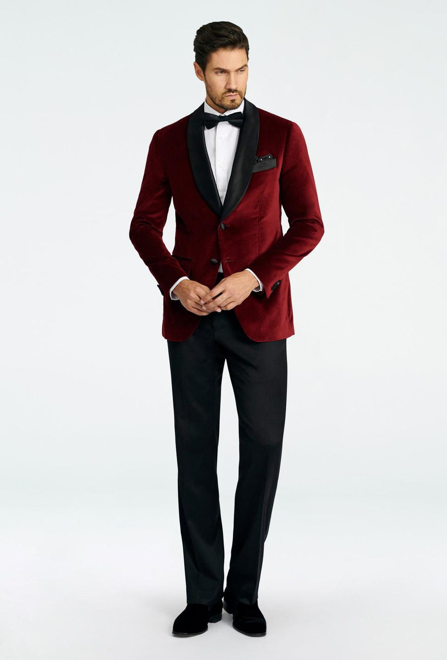 Harford Velvet Burgundy Dinner Jacket