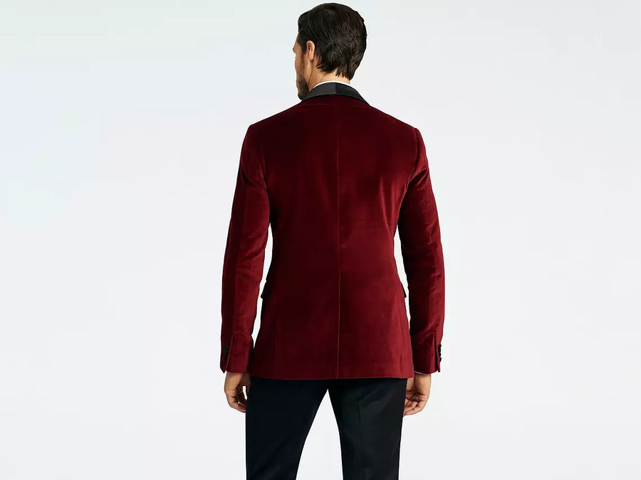 Harford Velvet Burgundy Dinner Jacket