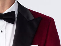 Thumbnail for Harford Velvet Burgundy Tuxedo