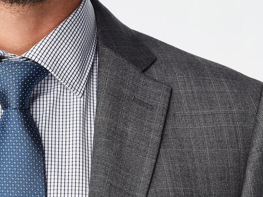 Harrogate Glen Check Charcoal Suit