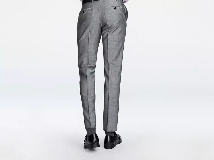 Hamilton Sharkskin Light Gray Suit