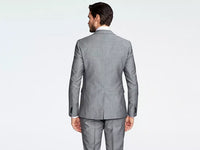 Thumbnail for Hamilton Sharkskin Light Gray Suit