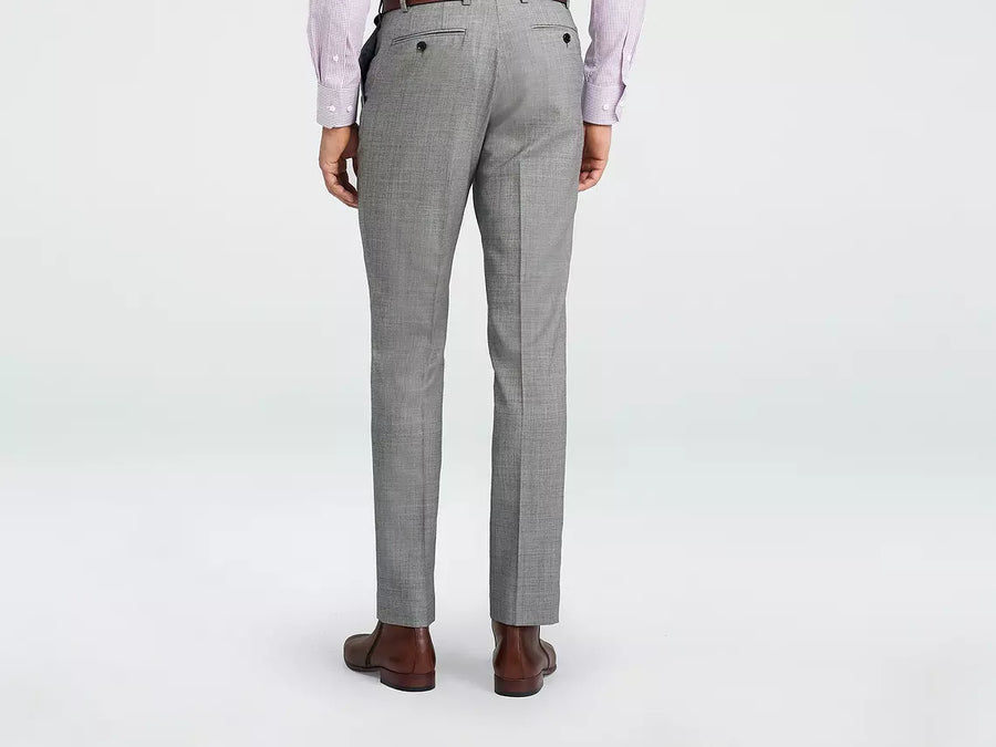 Hayle Sharkskin Light Gray Suit