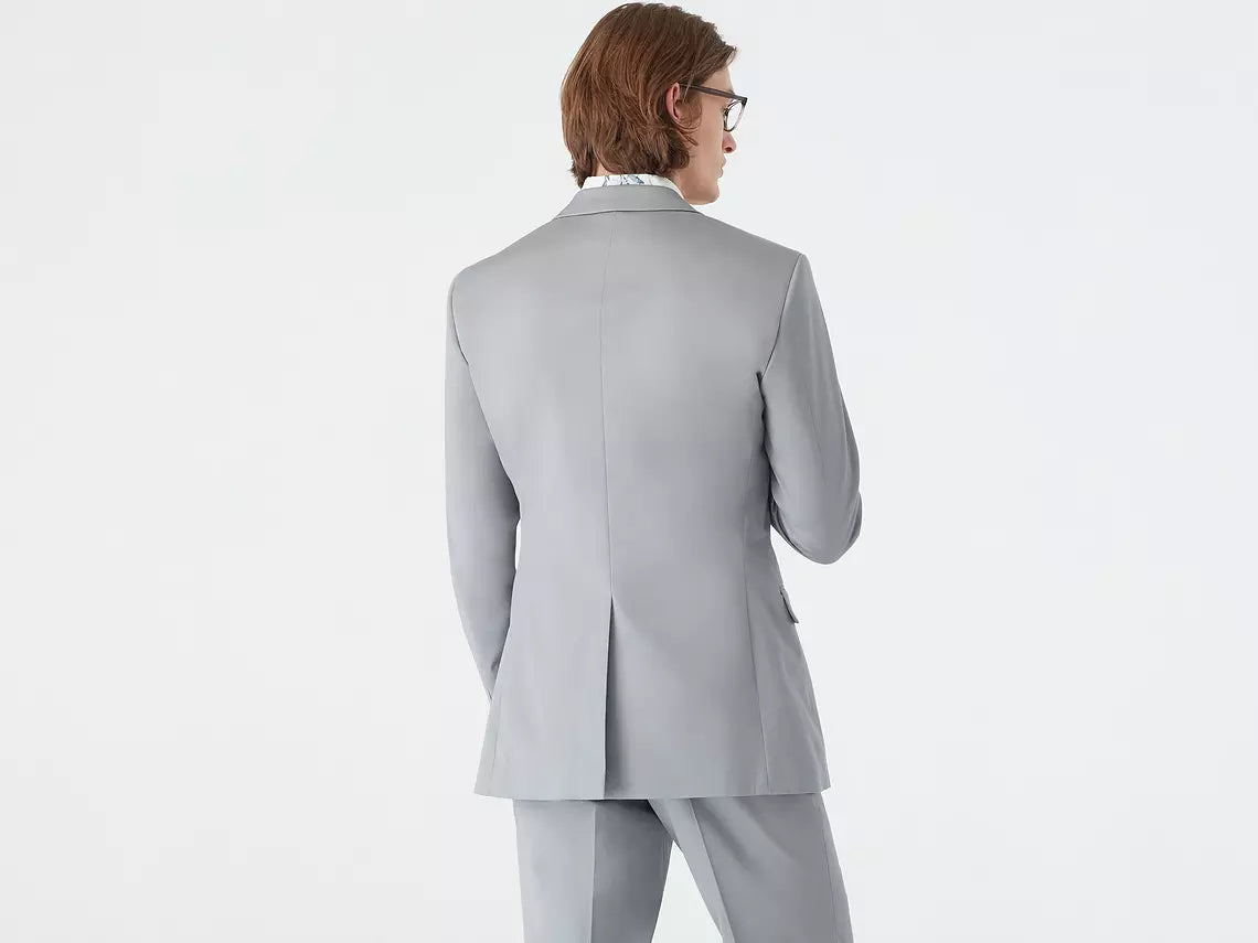 Hartley Cotton Stretch Dove Gray Suit