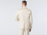 Thumbnail for Hartley Cotton Stretch Khaki Suit