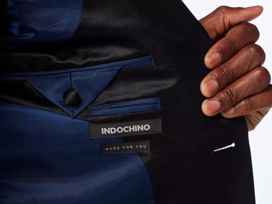 Hampton Tartan Navy Tuxedo