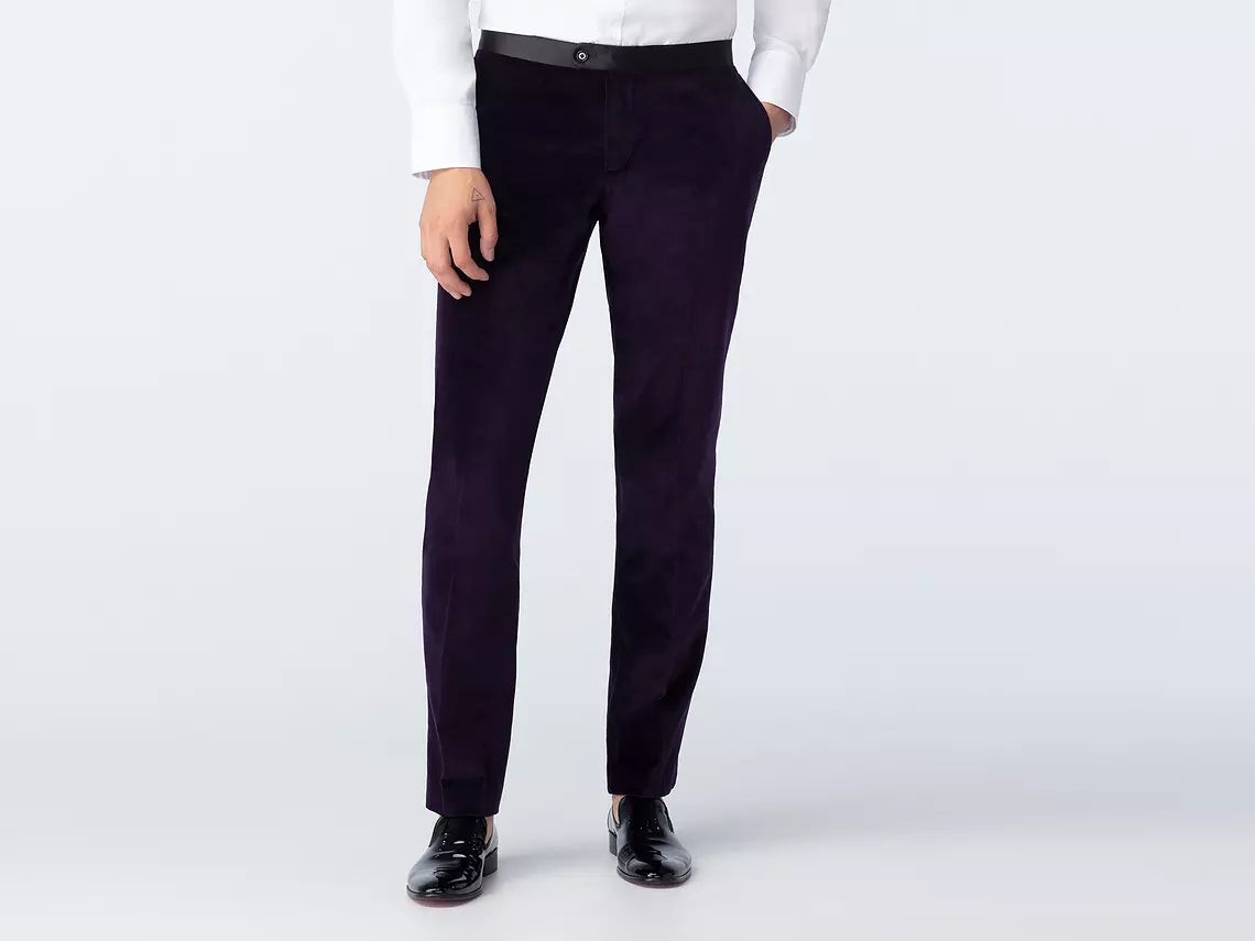 Harford Velvet Purple Tuxedo